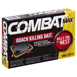 Combat Max Roach Killing Bait Stations 12 ea