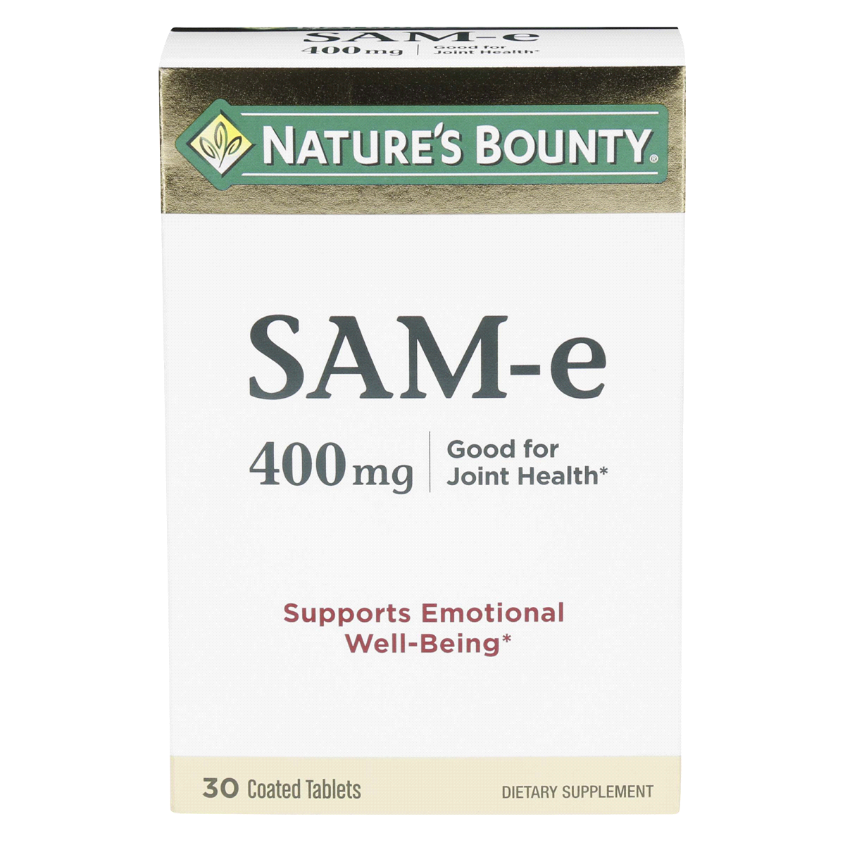 slide 1 of 4, Nature's Bounty SAM-e 30 ea, 30 ct