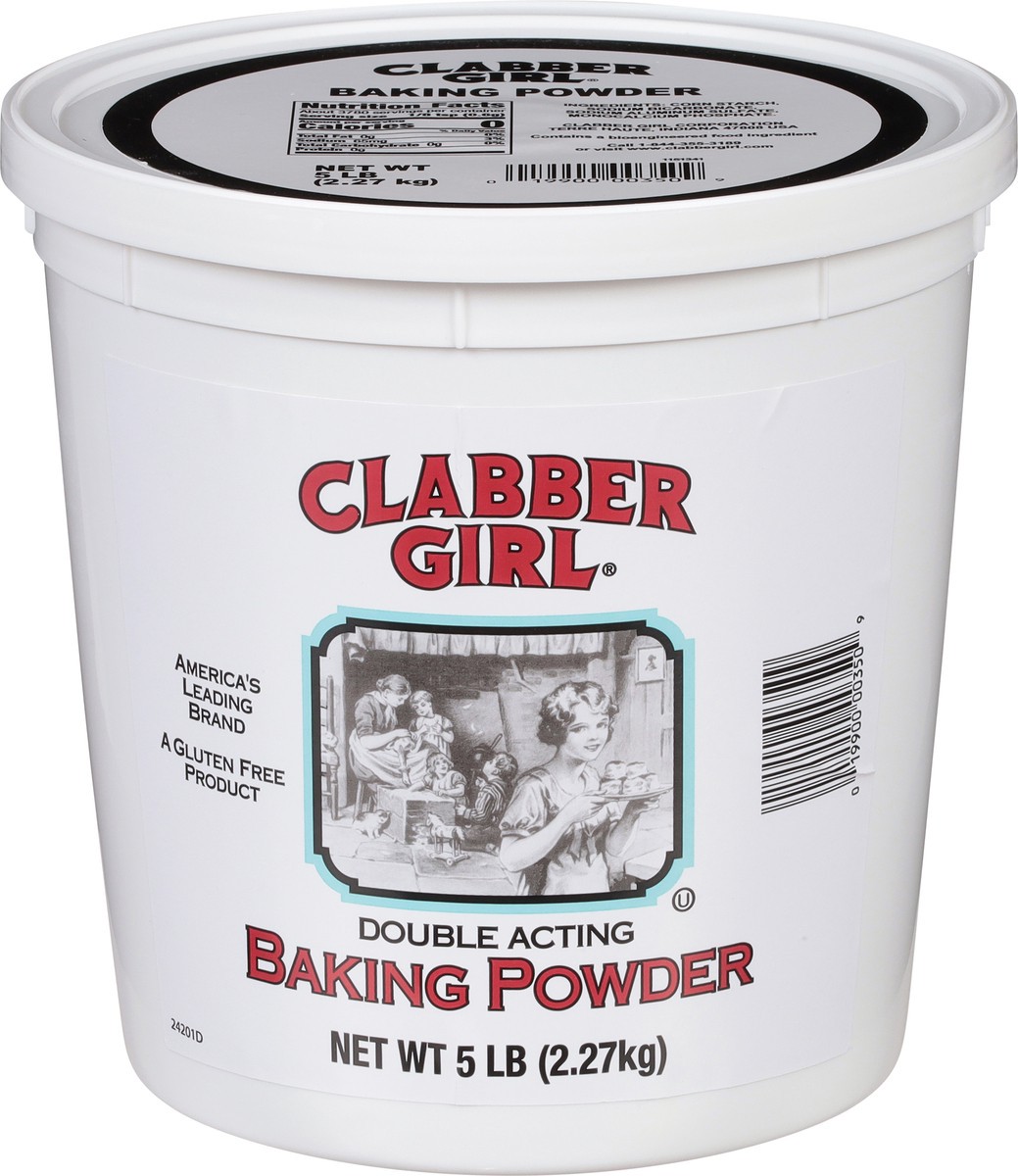 slide 2 of 2, Clabber Girl Baking Powder 5 lb, 5 lb