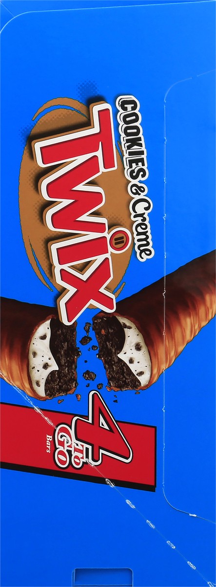 slide 7 of 10, TWIX 4 To Go Cookies & Creme Bars 20 ea, 20 ct
