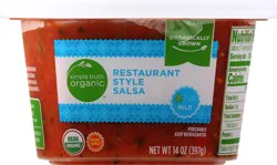 Simple Truth Organic Restaurant Style Mild Salsa 14 oz