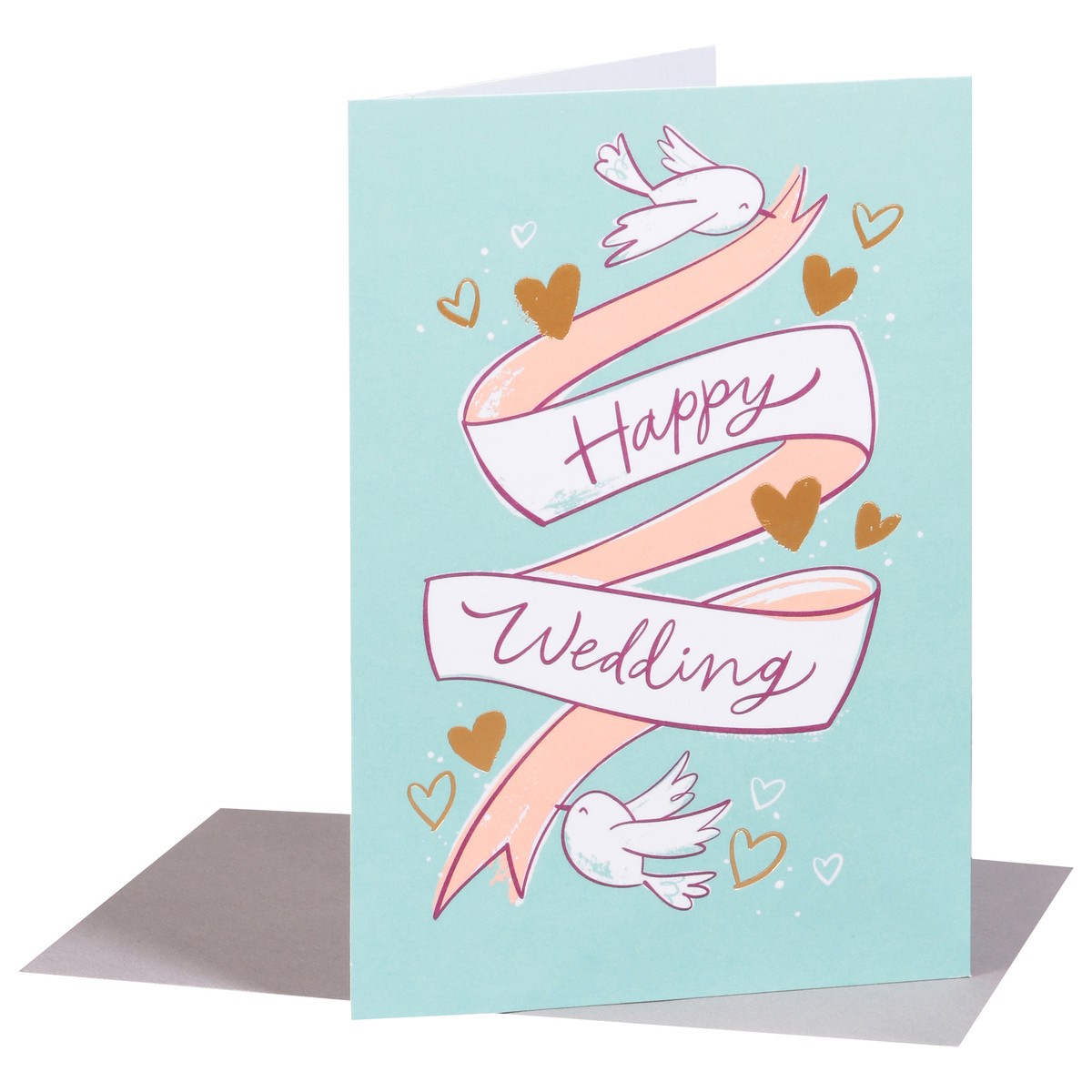slide 8 of 9, American Greetings Happy Wedding Greeting Card 1 ea, 1 ct