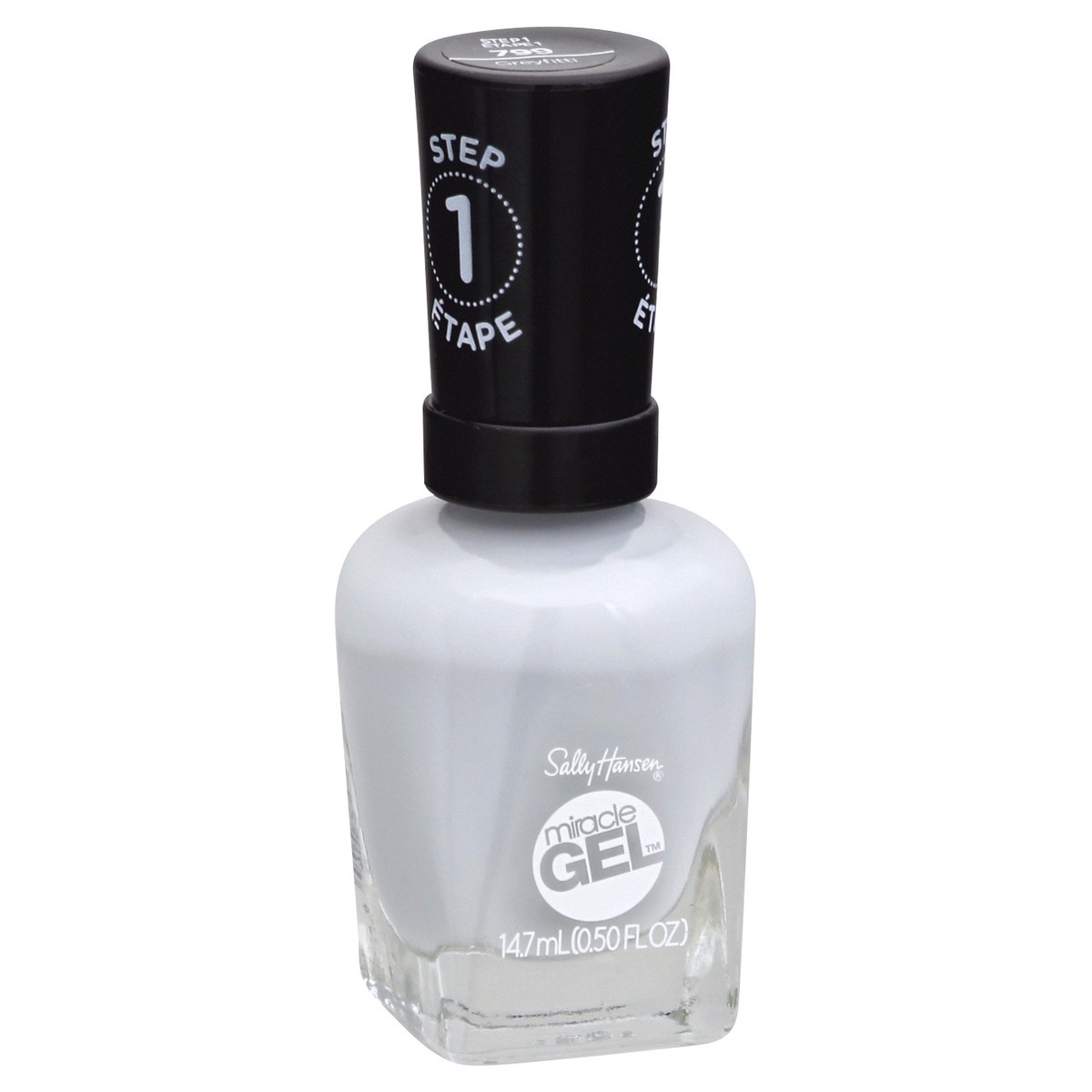 slide 2 of 9, Sally Hansen Miracle Gel, Greyfitti, Gel Nail Polish, Chip-Resistant Nail Polish, Lasts up to 8 Days, 0.5 fl oz, 0.5 fl oz