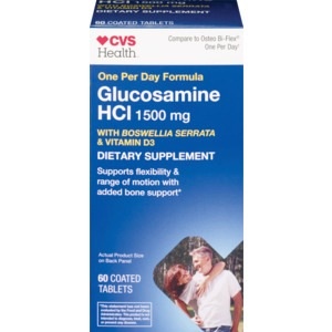 slide 1 of 1, CVS Health Glucosamine Opd Tablets, 60 ct
