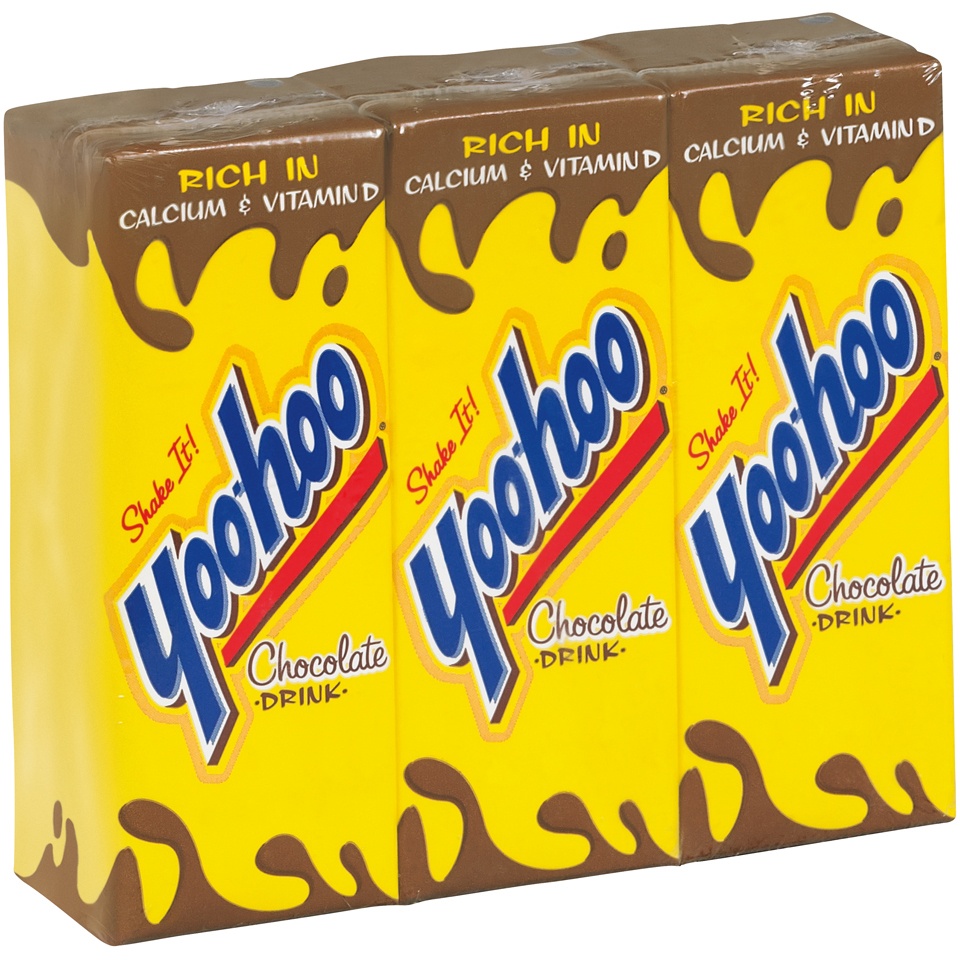 slide 2 of 4, Yoo-hoo Chocolate Drink, 3 ct; 6.5 fl oz