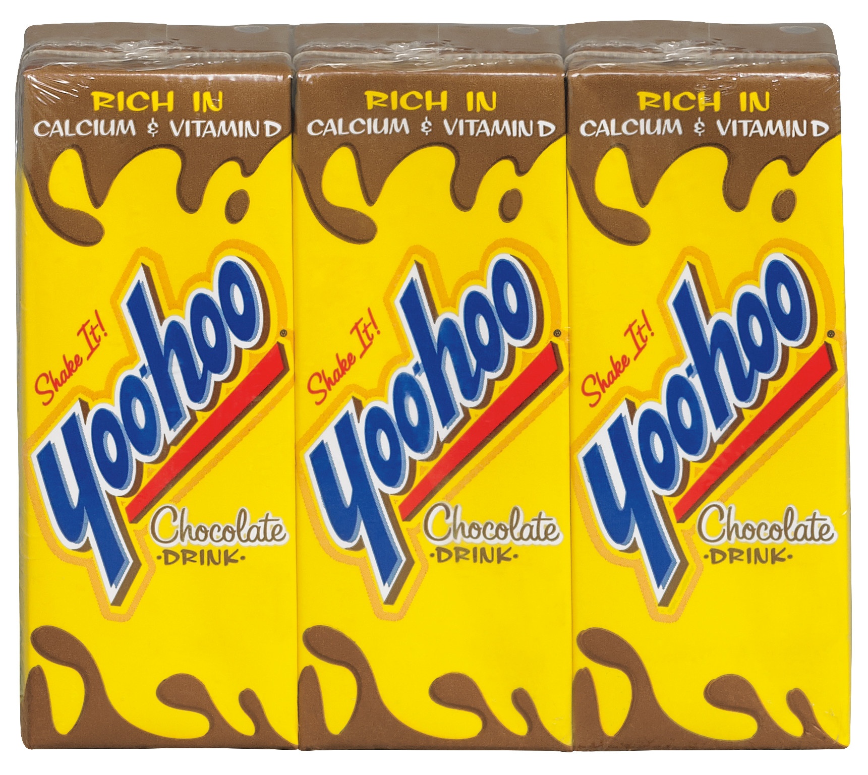 slide 1 of 4, Yoo-hoo Chocolate Drink, 3 ct; 6.5 fl oz