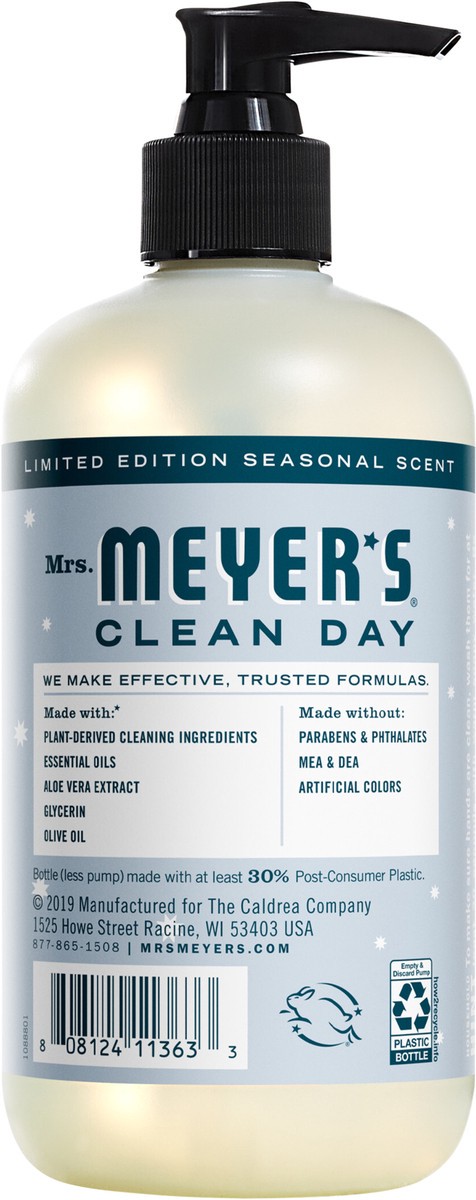 slide 2 of 3, Mrs. Meyer's Clean Day Liquid Hand Soap, Limited Edition Snowdrop Scent, 12.5 Ounce Bottle, 12.50 fl oz