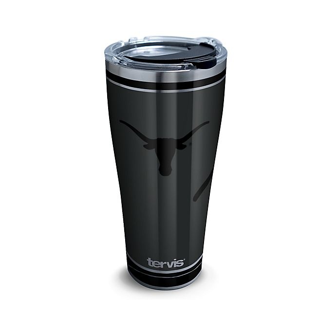 slide 1 of 1, NCAA Tervis University of Texas at Austin Blackout Stainless Steel Tumbler with Lid, 30 oz