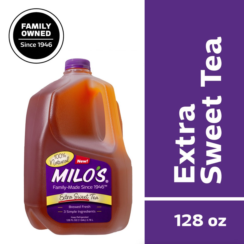 slide 1 of 5, Milos Extra Sweet Tea - 128 oz, 128 oz