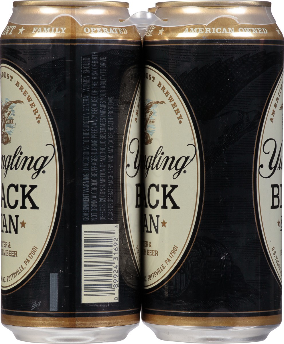 slide 5 of 12, Yuengling Black & Tan Beer 6 - 16 fl oz Cans, 6 ct