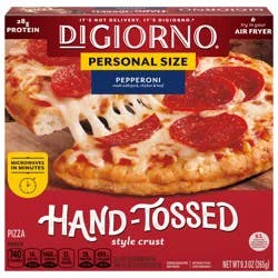 DiGiorno Pepperoni Frozen Personal Pizza on a Hand-Tossed Style Traditional Crust 9.3 oz.