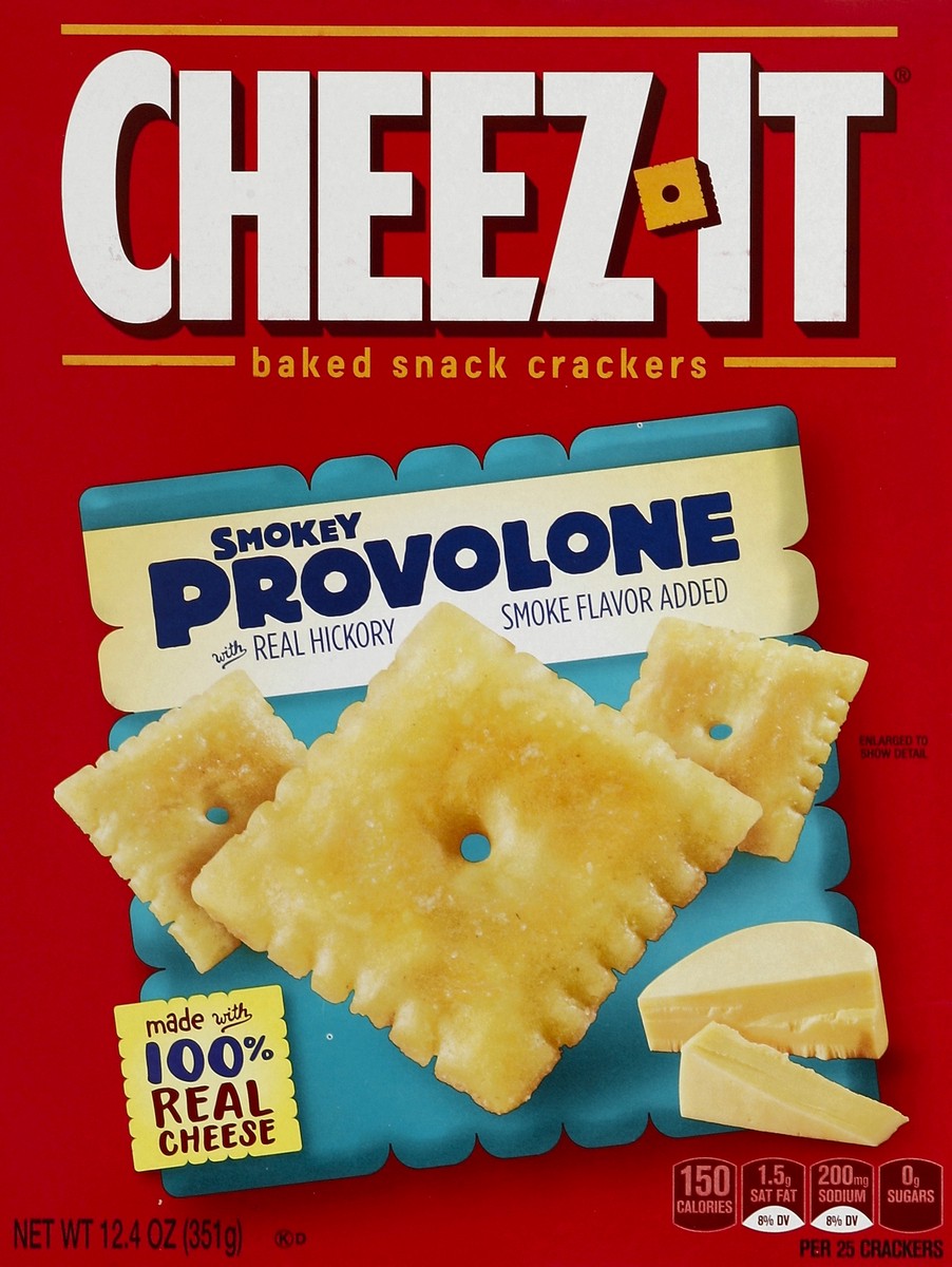 slide 1 of 8, Cheez-It Baked Snack Crackers 12.4 oz, 12.4 oz