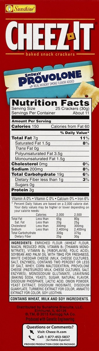 slide 5 of 8, Cheez-It Baked Snack Crackers 12.4 oz, 12.4 oz