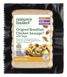 Giant Eagle Chicken Sausage, With Sage