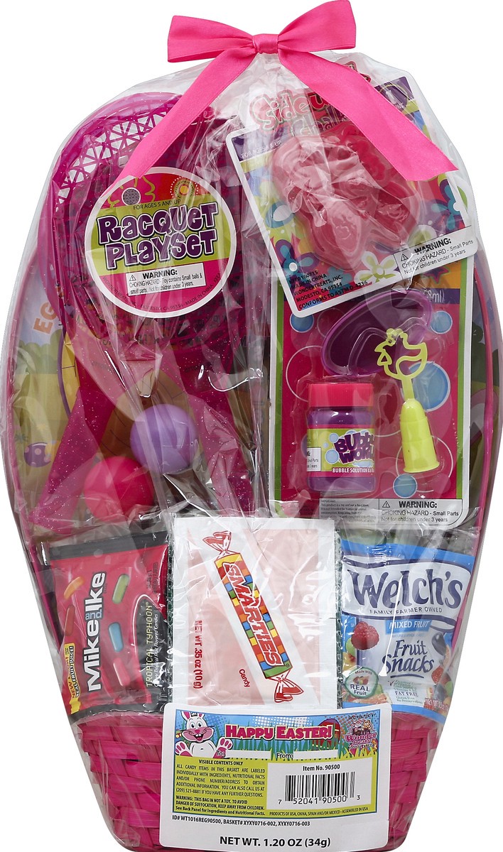 slide 2 of 2, Wonder Treats Wondertreats Assorted Medium Easter Basket, 1.2 oz