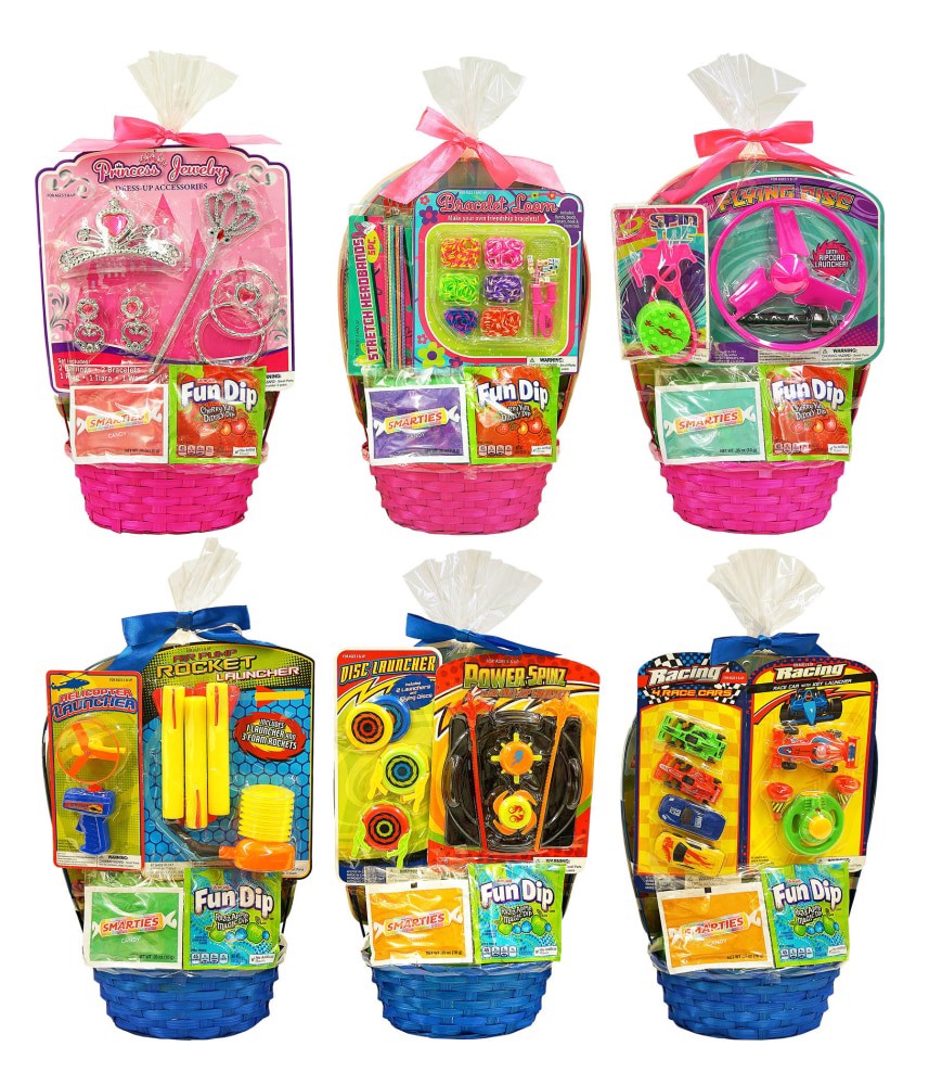 slide 1 of 2, Wonder Treats Wondertreats Assorted Medium Easter Basket, 1.2 oz