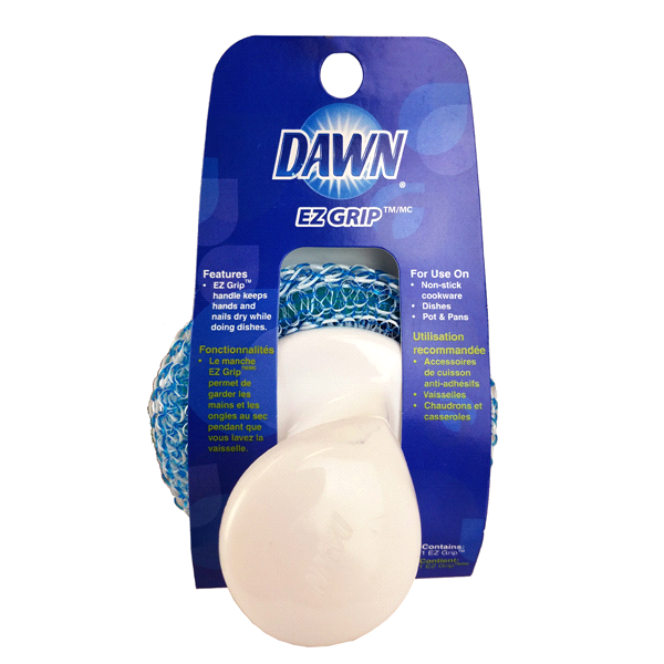 slide 1 of 1, Dawn EZ Grip Scrubber, 1 ct