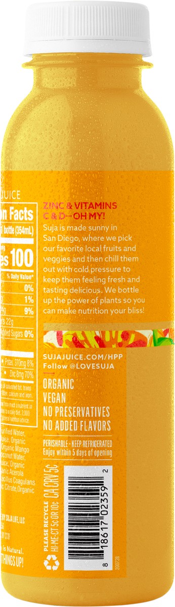 slide 2 of 11, Suja SJ - Citrus Immunity 12oz/6pk, 12 fl oz