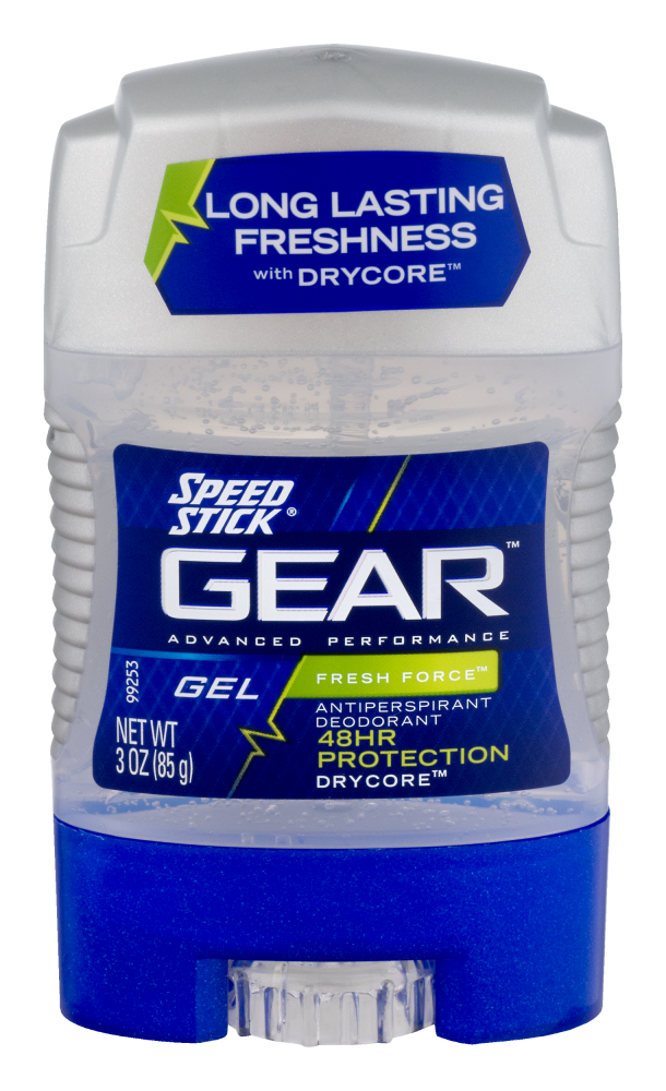 slide 1 of 1, Speedstick Speed Stick Fresh Force Gel Gear Anti-Perspirant Deodorant, 3 oz