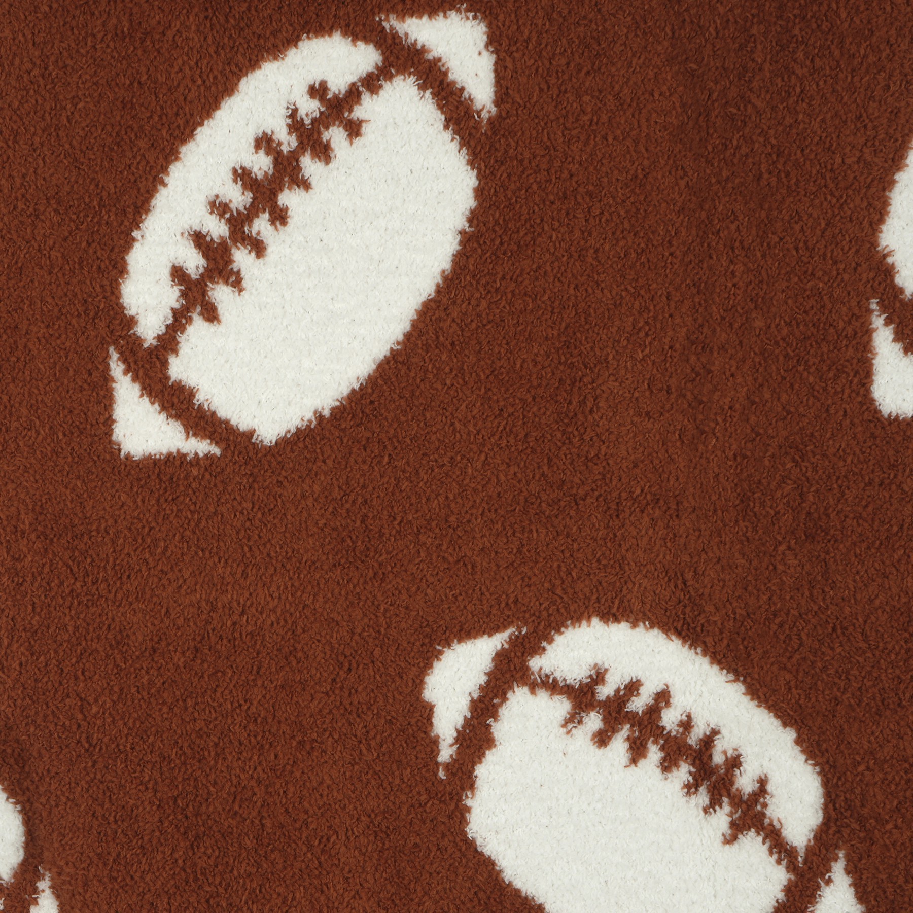 slide 2 of 2, 50" X 60" Football Throw Blanket By Celebrate It, 50 in x 60 in