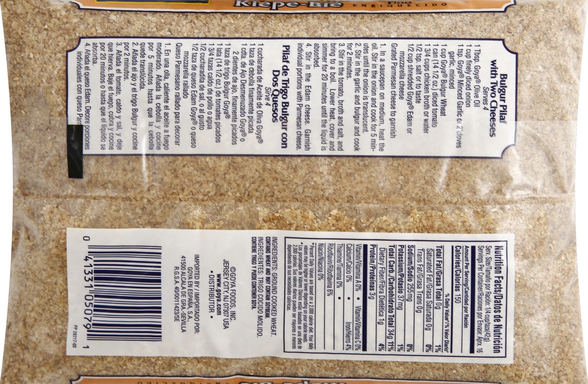 slide 6 of 8, Goya Bulgur Wheat 24 oz, 24 oz