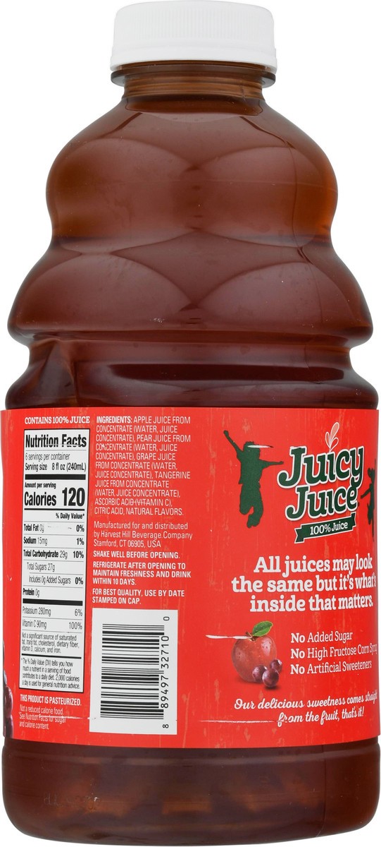 slide 6 of 9, Juicy Juice 100% Juice, Fruit Punch, 48 FL OZ Bottle, 48 fl oz