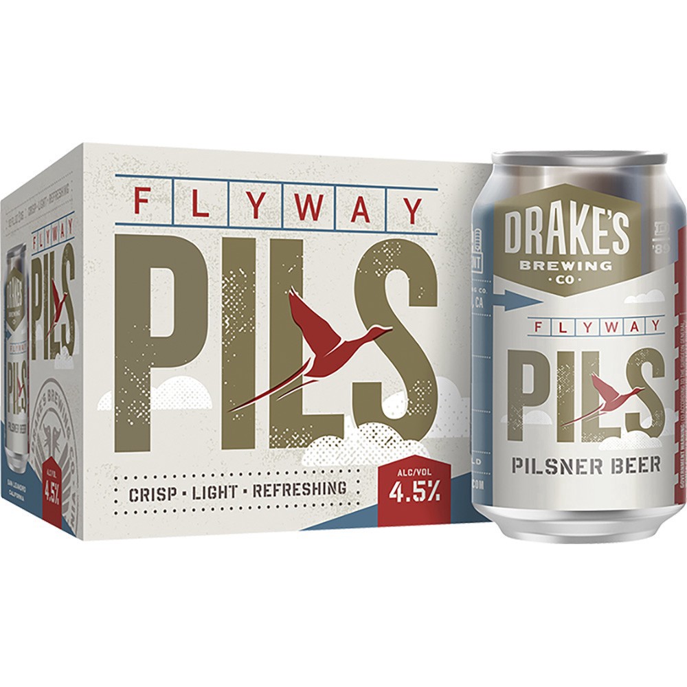 slide 1 of 1, Drake's Flyway Pils, 6 ct; 12 oz