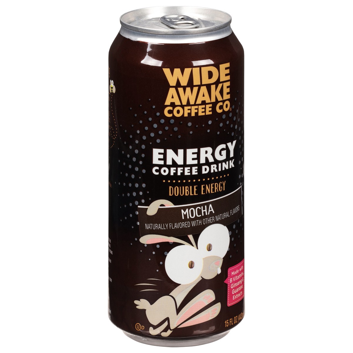 slide 2 of 9, Wide Awake Coffee Co. Energy Mocha Coffee Drink - 15 fl oz, 15 fl oz