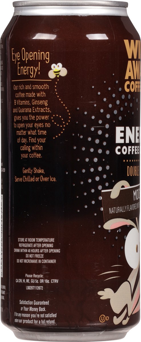 slide 5 of 9, Wide Awake Coffee Co. Energy Mocha Coffee Drink - 15 fl oz, 15 fl oz