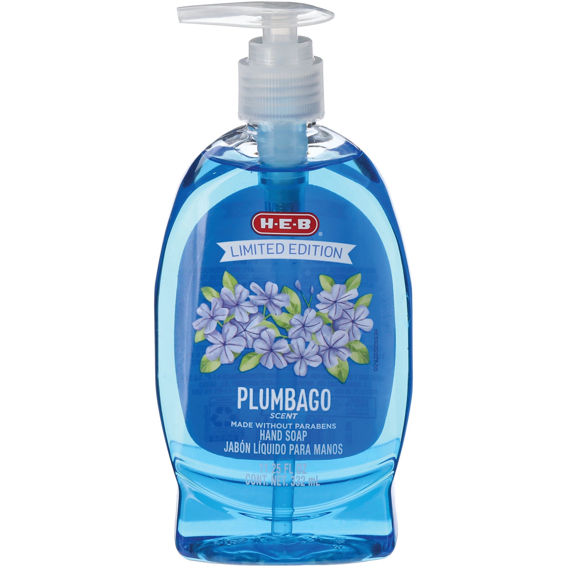 slide 1 of 1, H-E-B Limited Edition Liquid Hand Soap - Plumbago Scent, 11.25 oz