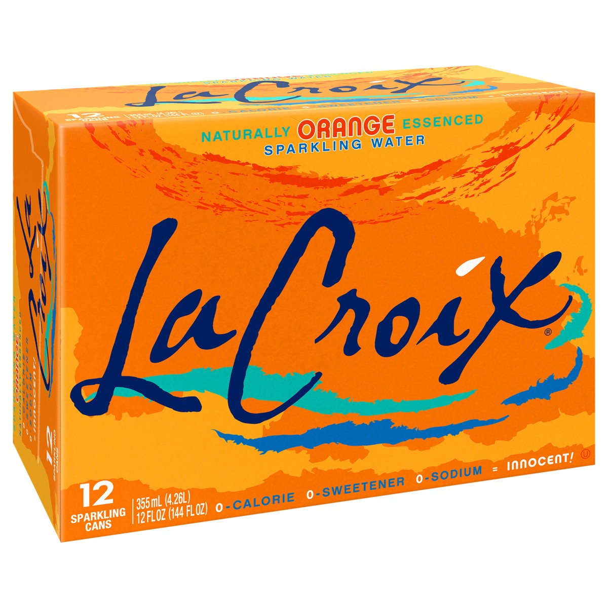 slide 2 of 10, La Croix Orange 12 Pack 12oz, 12 ct; 12 fl oz