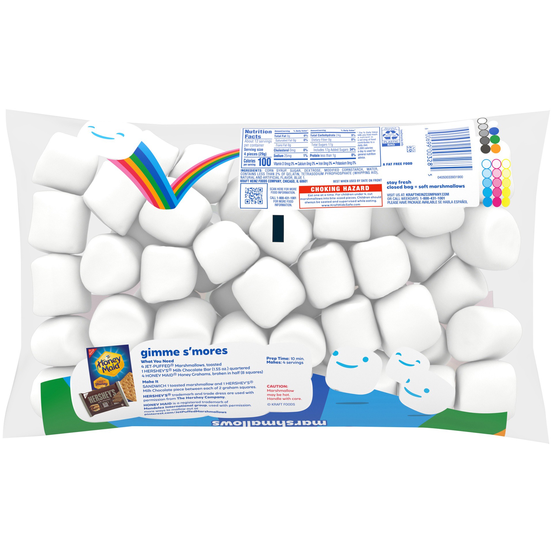 slide 9 of 13, Kraft Jet-Puffed Marshmallows, 10 oz Bag, 10 oz
