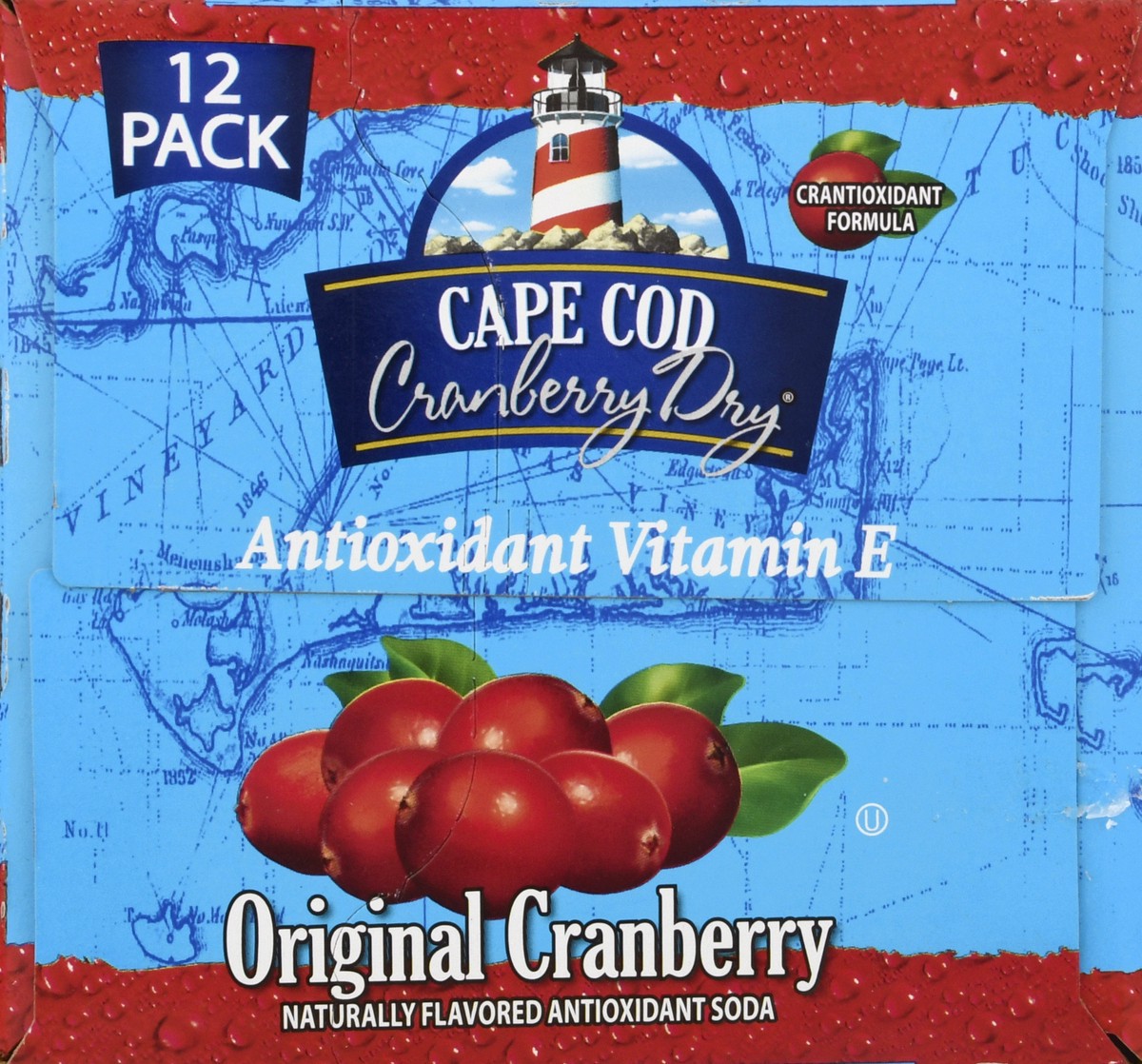 slide 3 of 13, Cape Cod Cranberry Dry Original Cranberry Soda - 12 ct, 12 ct; 12 fl oz