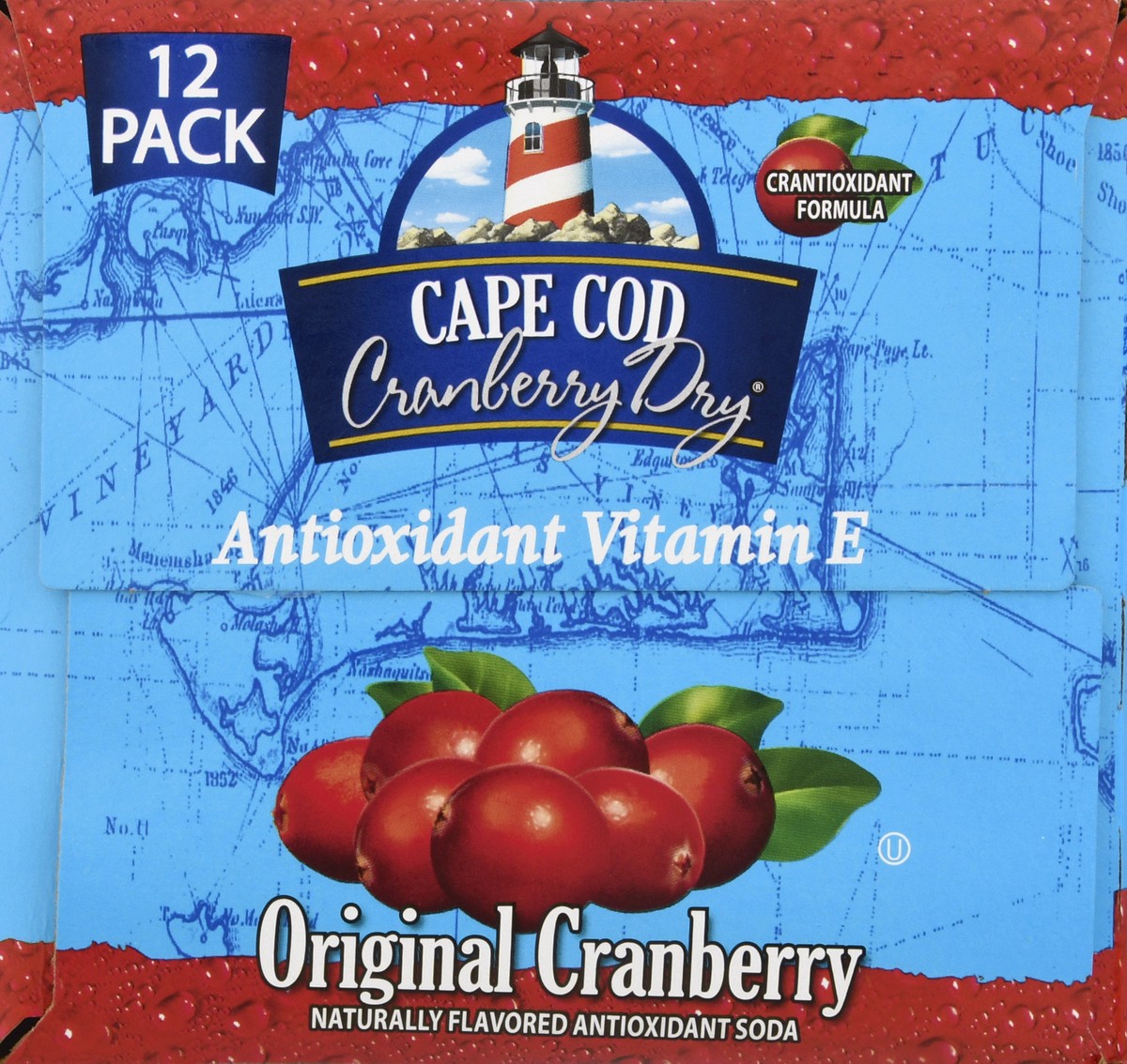 slide 2 of 13, Cape Cod Cranberry Dry Original Cranberry Soda - 12 ct, 12 ct; 12 fl oz
