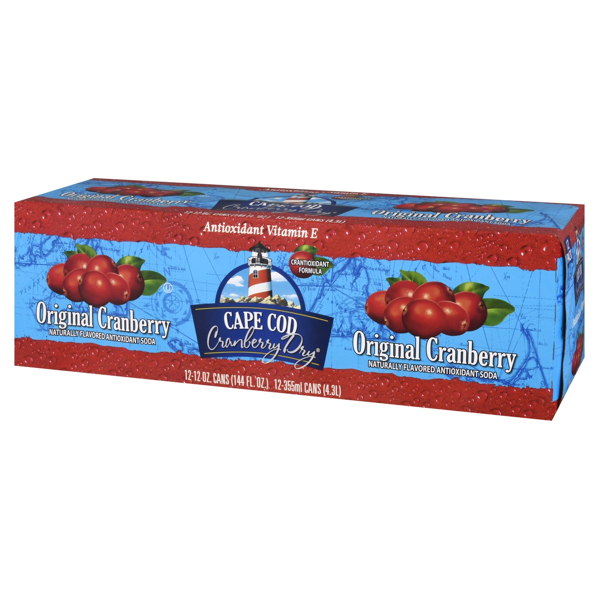 slide 10 of 13, Cape Cod Cranberry Dry Original Cranberry Soda - 12 ct, 12 ct; 12 fl oz
