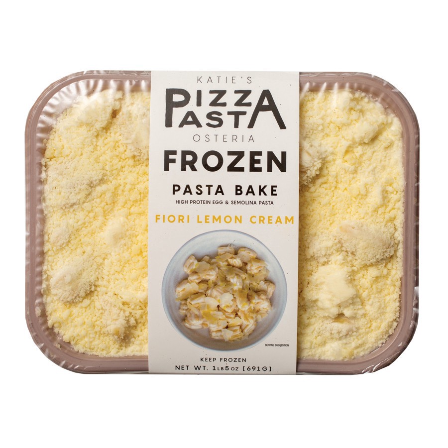 slide 1 of 1, Katie's Pizza Fiori Lemon Cream Pasta Bake, 691 gram
