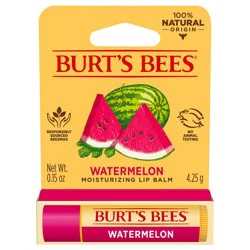 Burt's Bees Natural Origin Moisturizing Watermelon Lip Balm