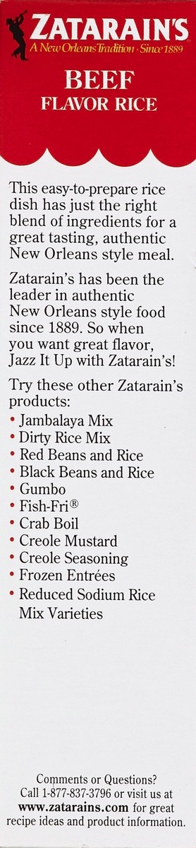 slide 3 of 4, Zatarain's Rice 6.8 oz, 6.8 oz