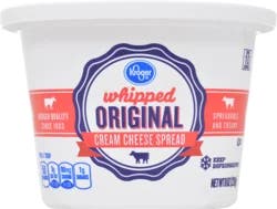 Kroger Original Whipped Cream Cheese Spread