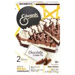 Edwards Chocolate Creme Pie 2 ea