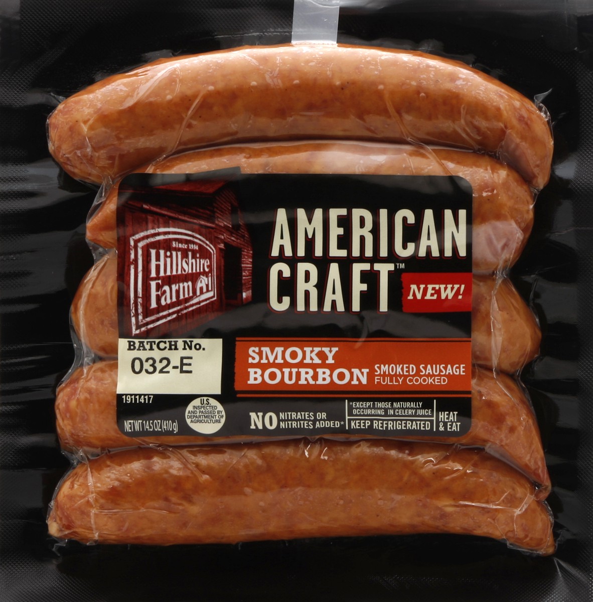 slide 4 of 5, Hillshire Farm AC Smoky Bourbon Sausage Links, 5 ct; 14.5 oz