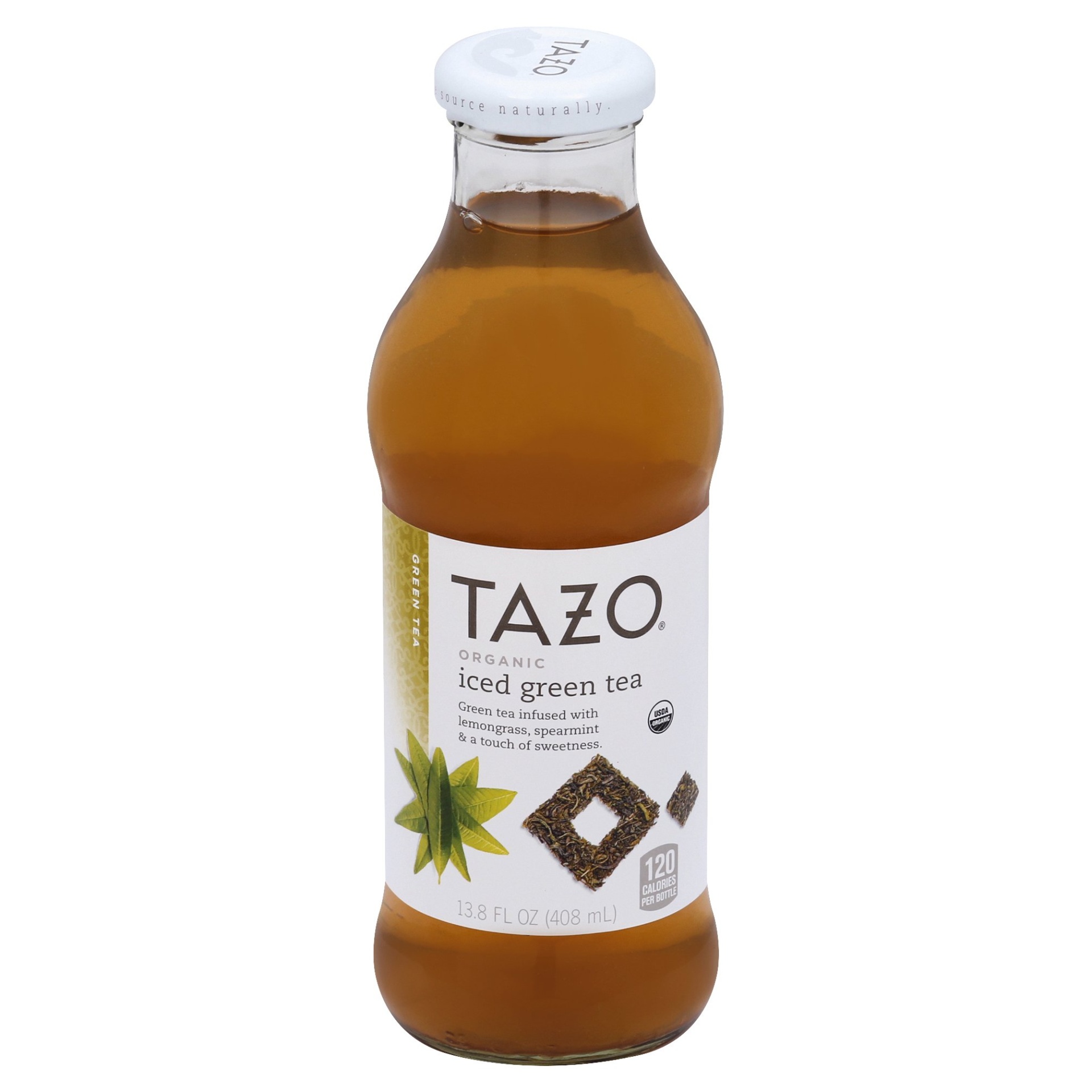 slide 1 of 1, Tazo Tea Iced Green Tea 13.8 oz., 13.8 oz