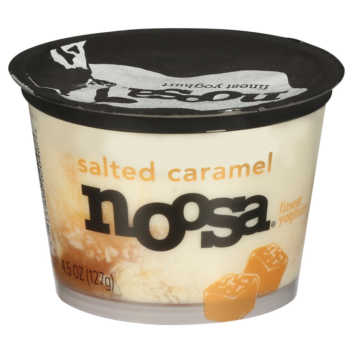 slide 1 of 2, Noosa Salted Caramel Finest Yoghurt 4.5 oz, 4.5 oz