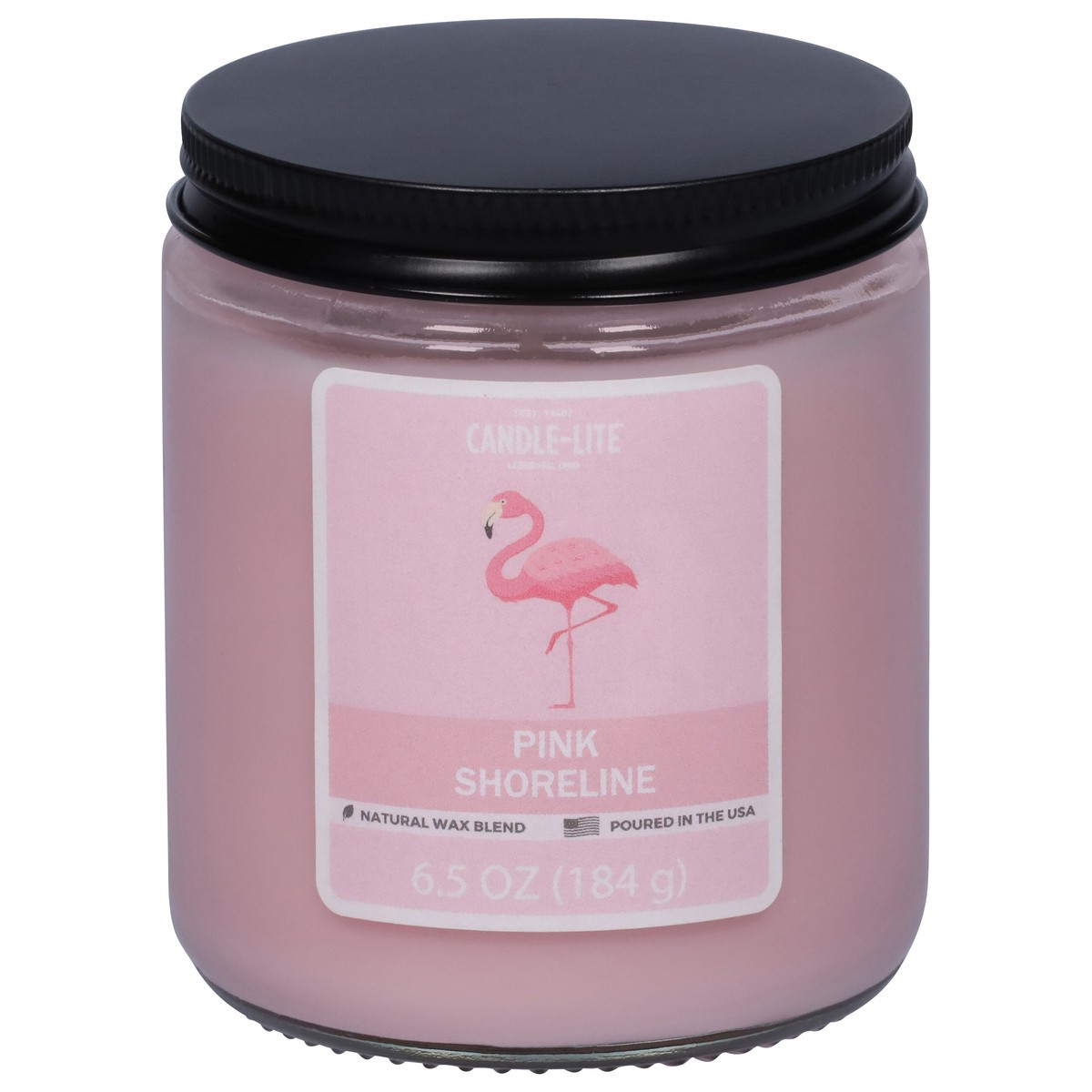 slide 5 of 11, Candle-Lite Pink Shoreline Candle 1 ea, 1 ct
