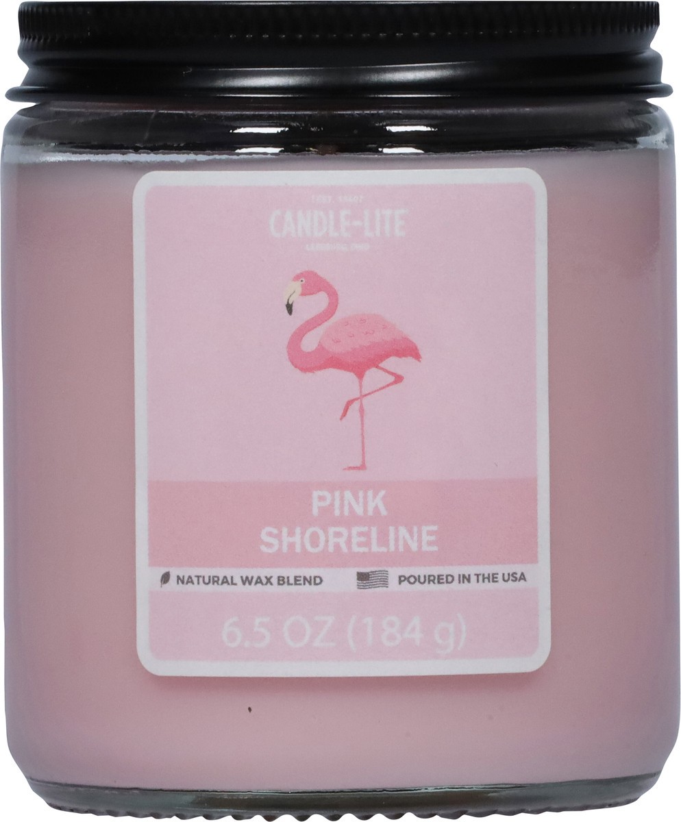 slide 11 of 11, Candle-Lite Pink Shoreline Candle 1 ea, 1 ct