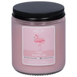 Candle-Lite Pink Shoreline Candle 1 ea