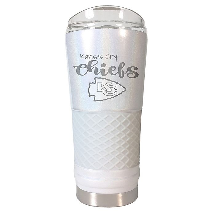 slide 1 of 1, NFL Kansas City Chiefs Opal Draft Tumbler, 24 oz