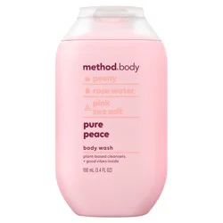 Method Body Wash, Pure Peace, 3.4 Ounces