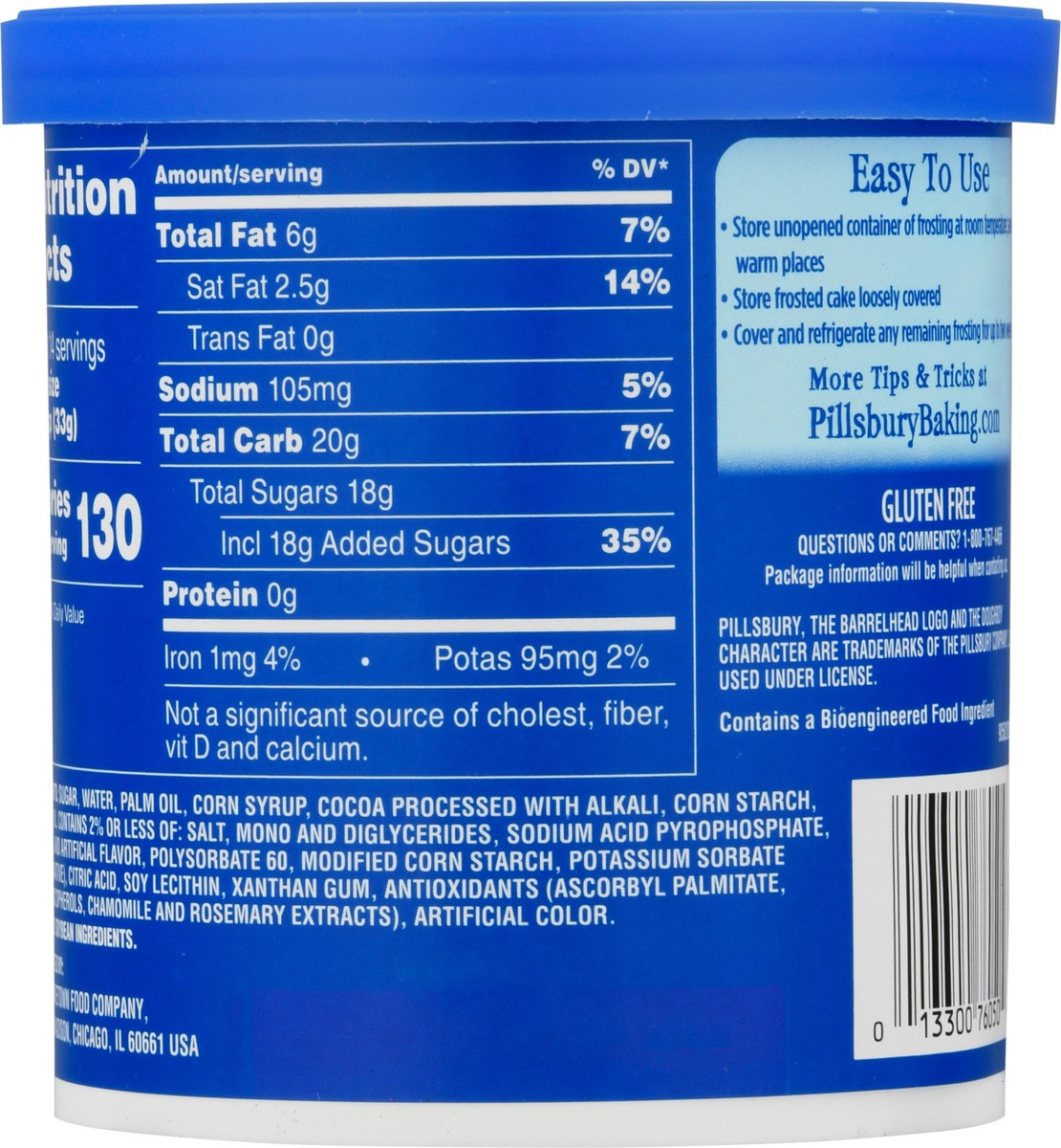 slide 4 of 9, Pillsbury Creamy Supreme Chocolate Fudge Frosting 16 oz, 16 oz