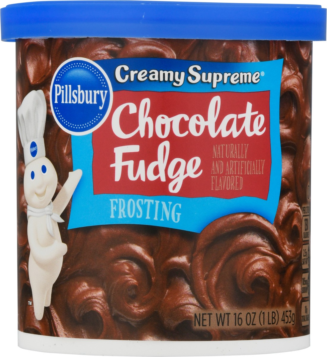 slide 3 of 9, Pillsbury Creamy Supreme Chocolate Fudge Frosting 16 oz, 16 oz